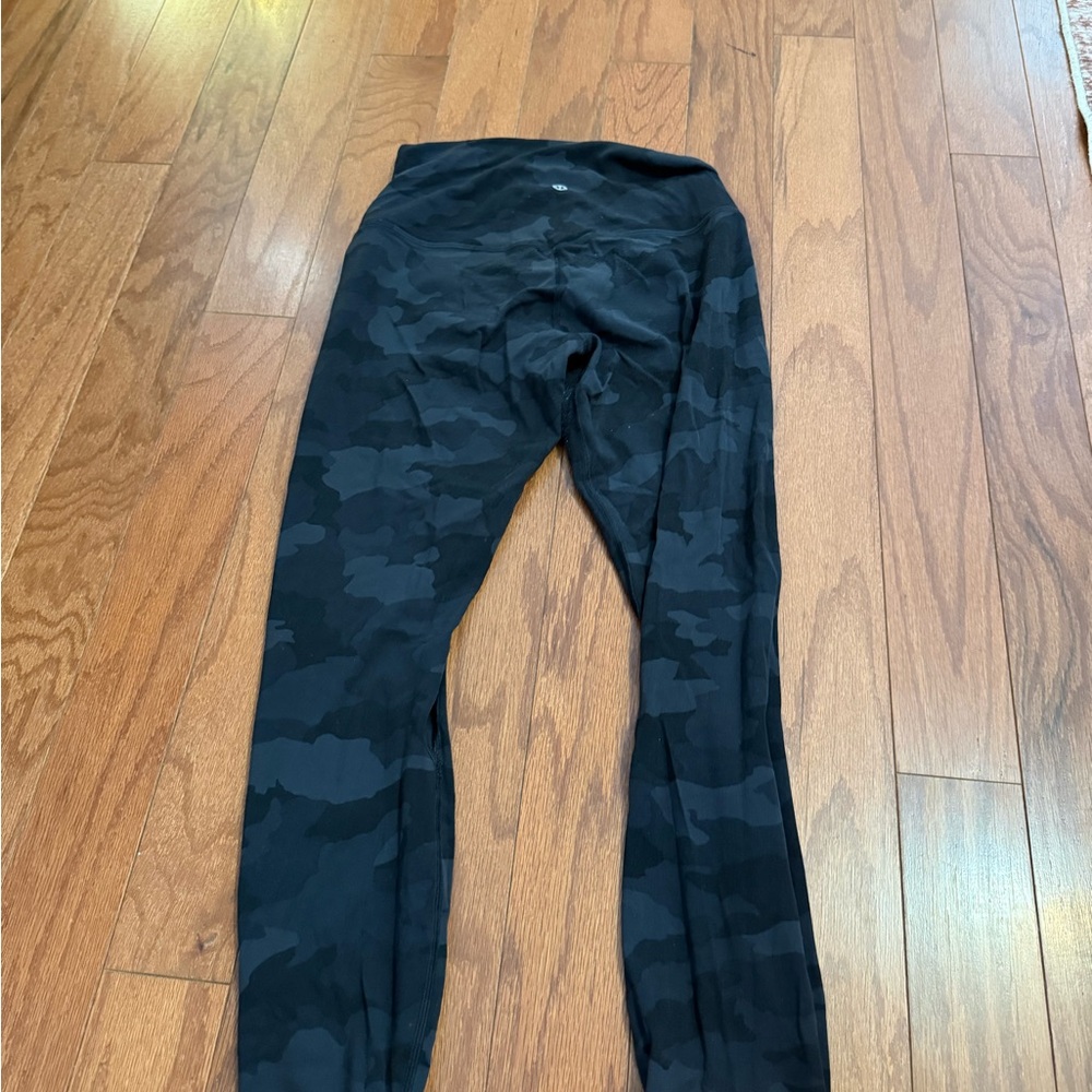 Black Camouflage Leggings